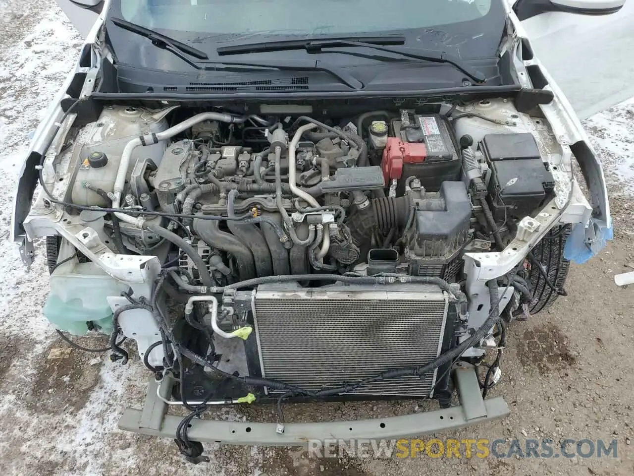11 Photograph of a damaged car 3N1AB8CV1MY221335 NISSAN SENTRA 2021
