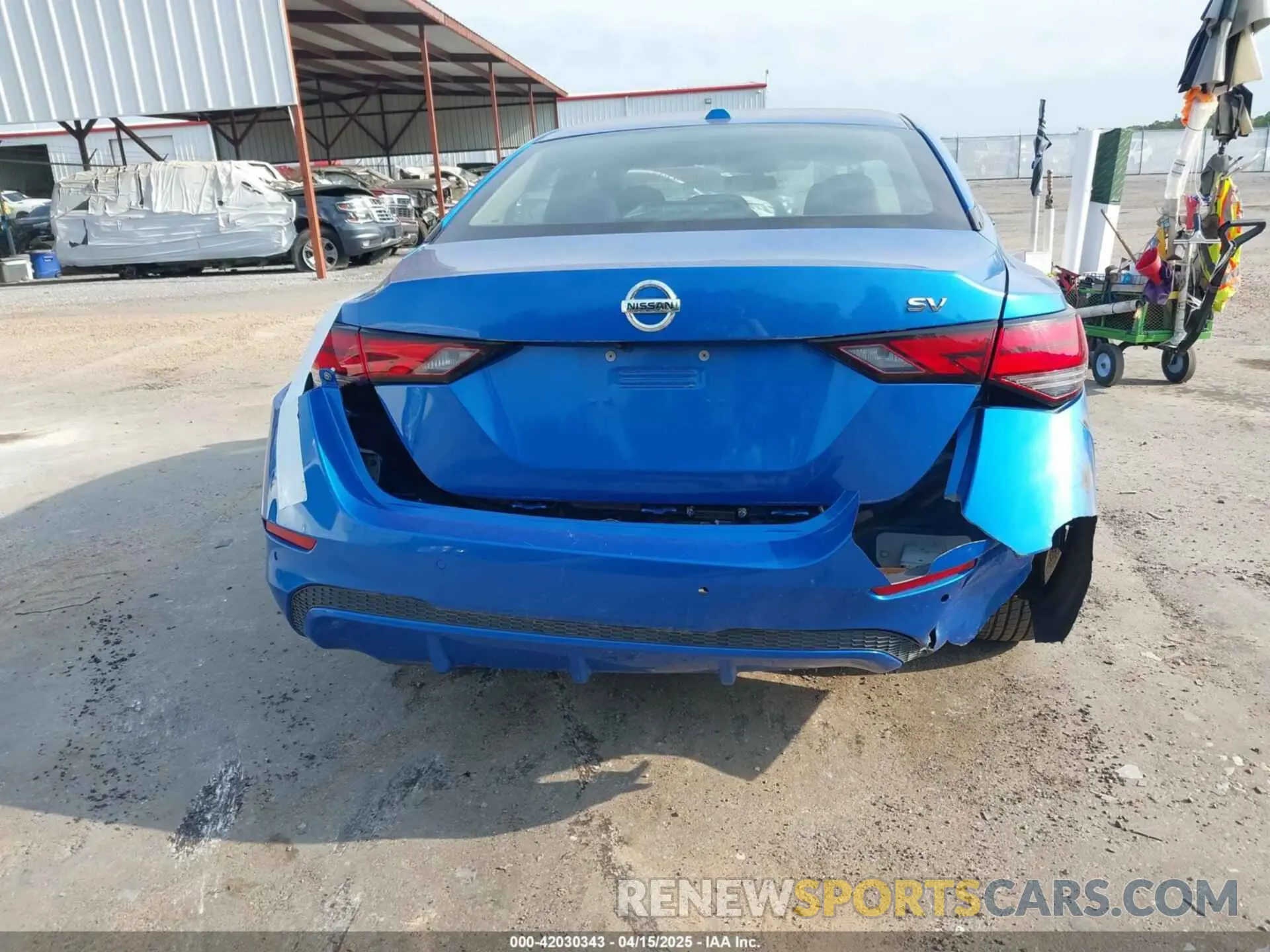6 Photograph of a damaged car 3N1AB8CV1MY223800 NISSAN SENTRA 2021