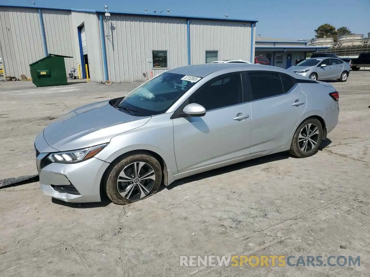 1 Photograph of a damaged car 3N1AB8CV1MY240418 NISSAN SENTRA 2021