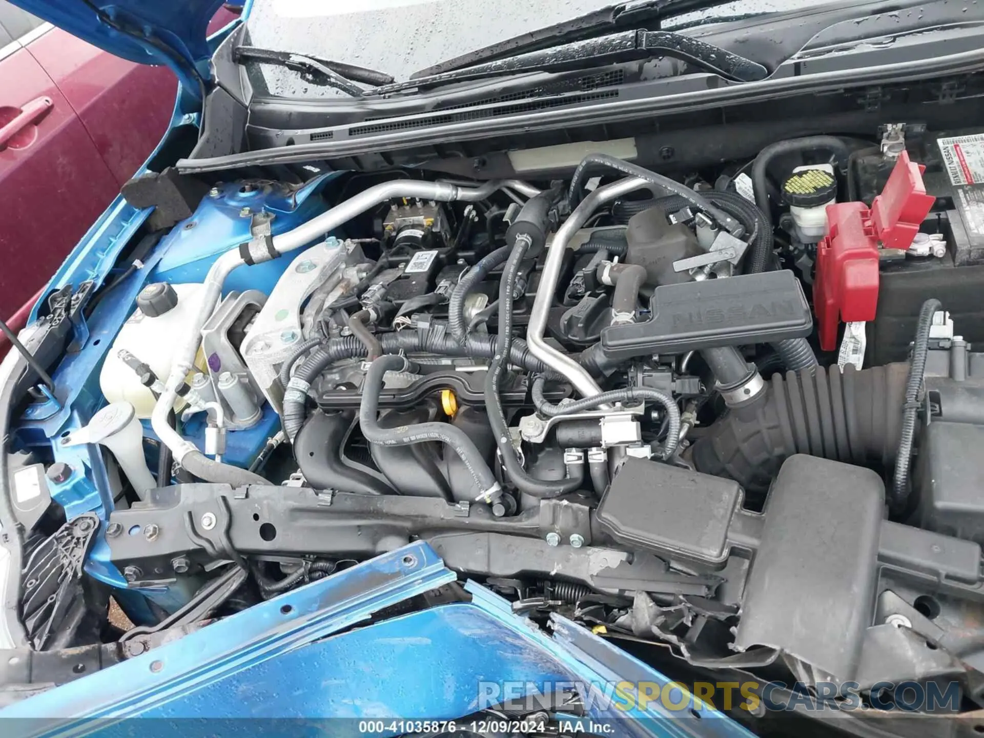 10 Photograph of a damaged car 3N1AB8CV1MY240435 NISSAN SENTRA 2021