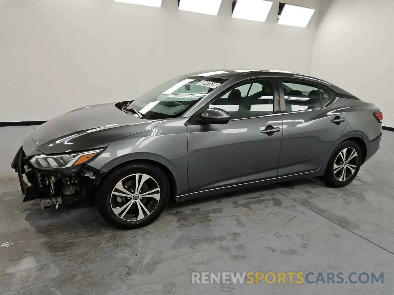 1 Photograph of a damaged car 3N1AB8CV1MY246588 NISSAN SENTRA 2021