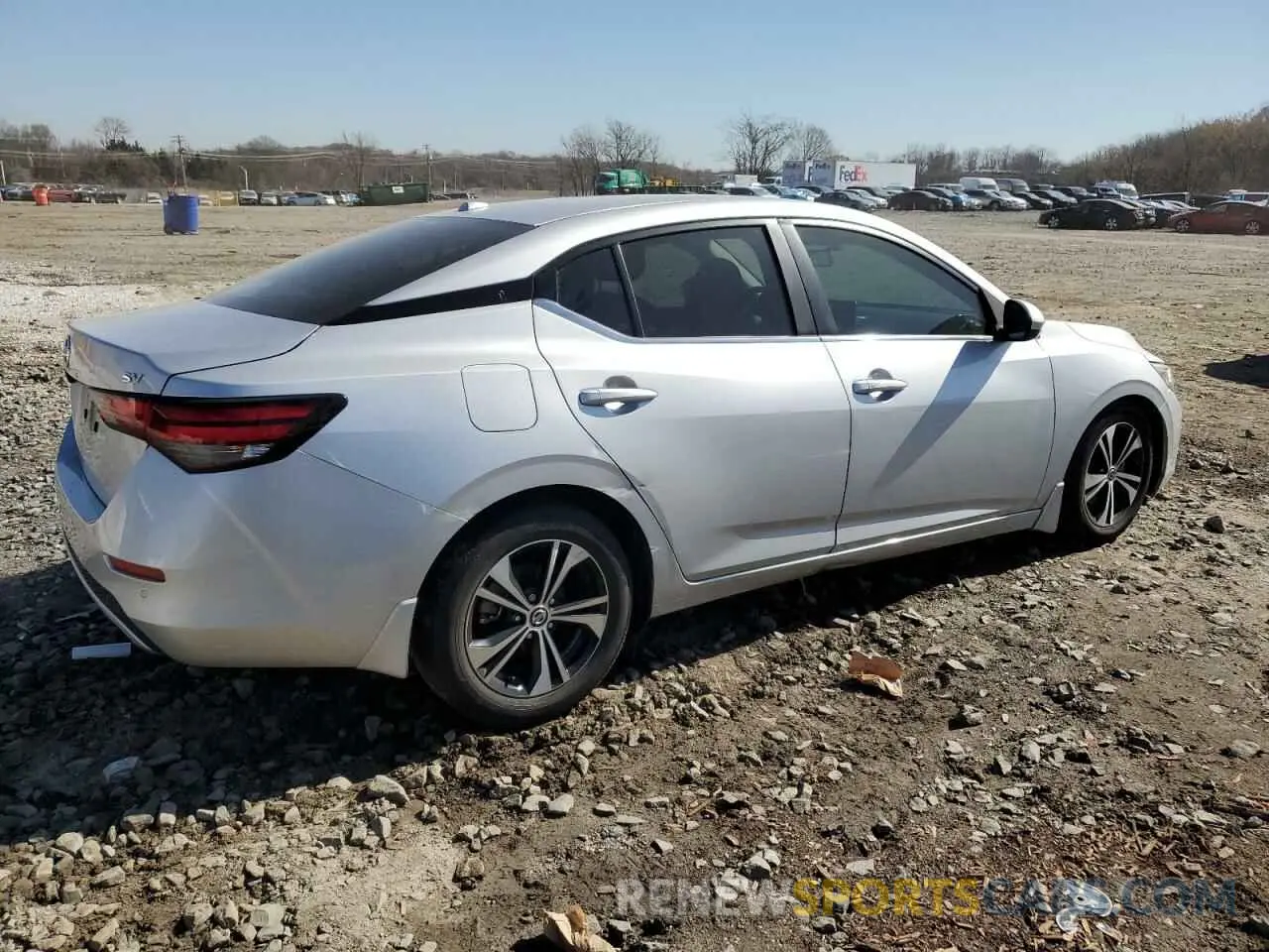 3 Photograph of a damaged car 3N1AB8CV1MY255467 NISSAN SENTRA 2021