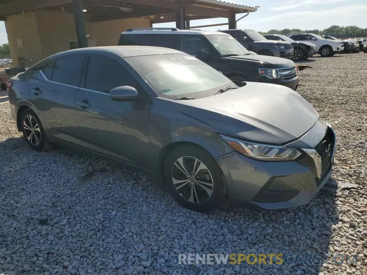 4 Photograph of a damaged car 3N1AB8CV1MY258966 NISSAN SENTRA 2021