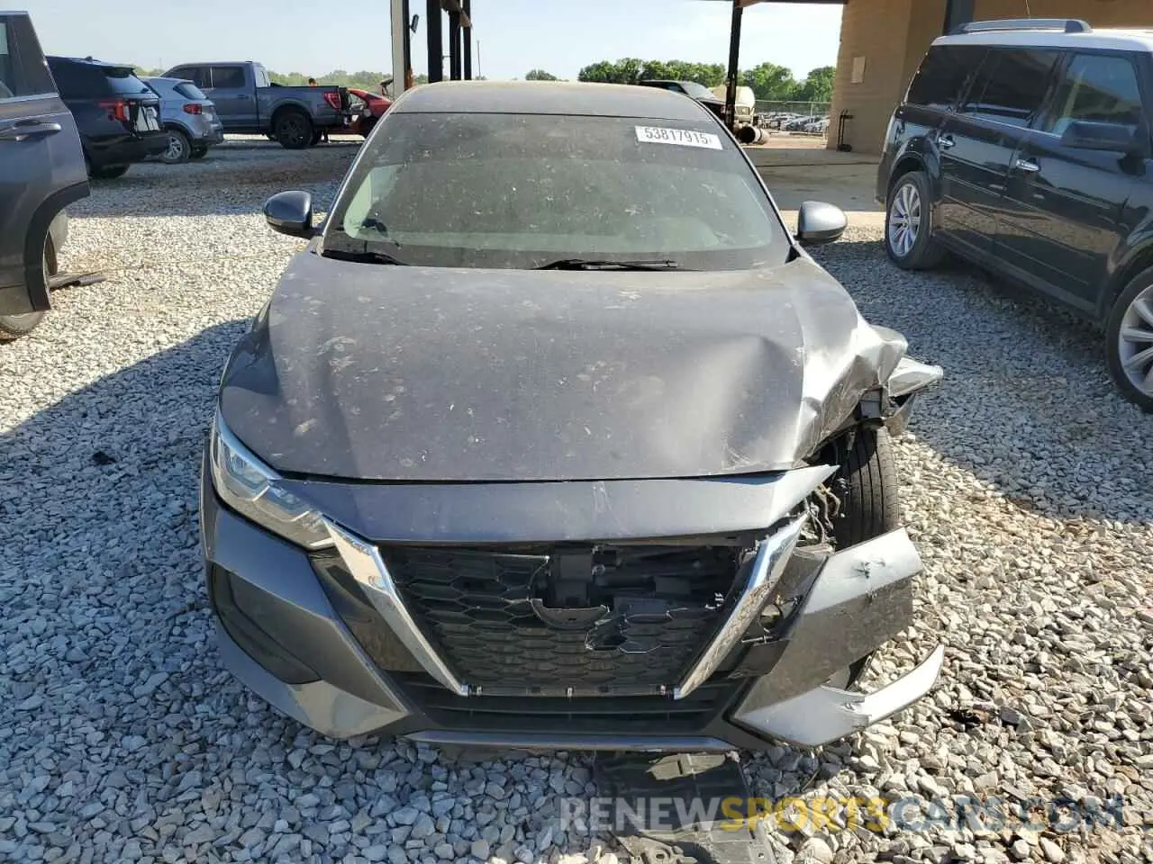 5 Photograph of a damaged car 3N1AB8CV1MY258966 NISSAN SENTRA 2021