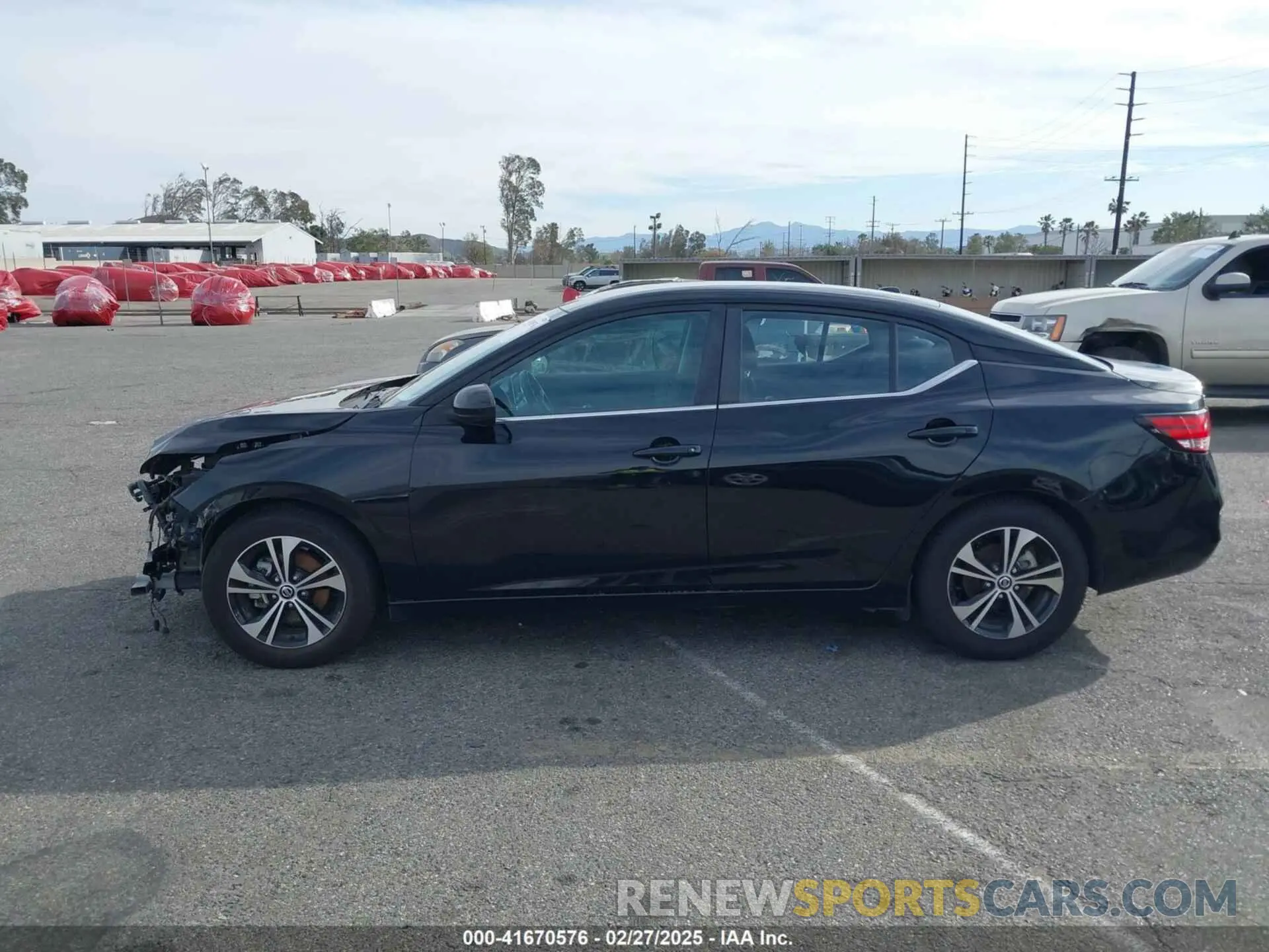 15 Photograph of a damaged car 3N1AB8CV1MY274102 NISSAN SENTRA 2021