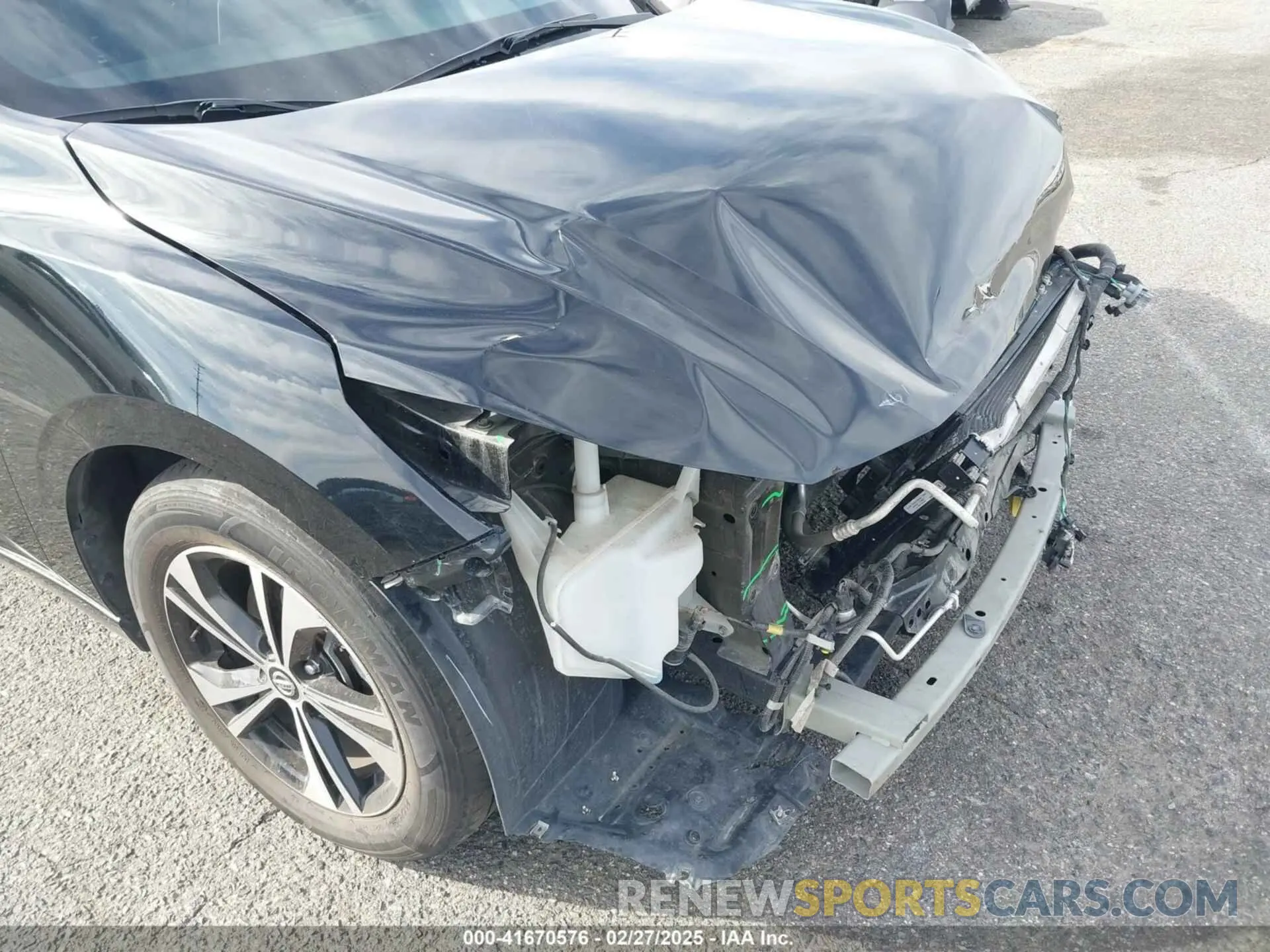 18 Photograph of a damaged car 3N1AB8CV1MY274102 NISSAN SENTRA 2021