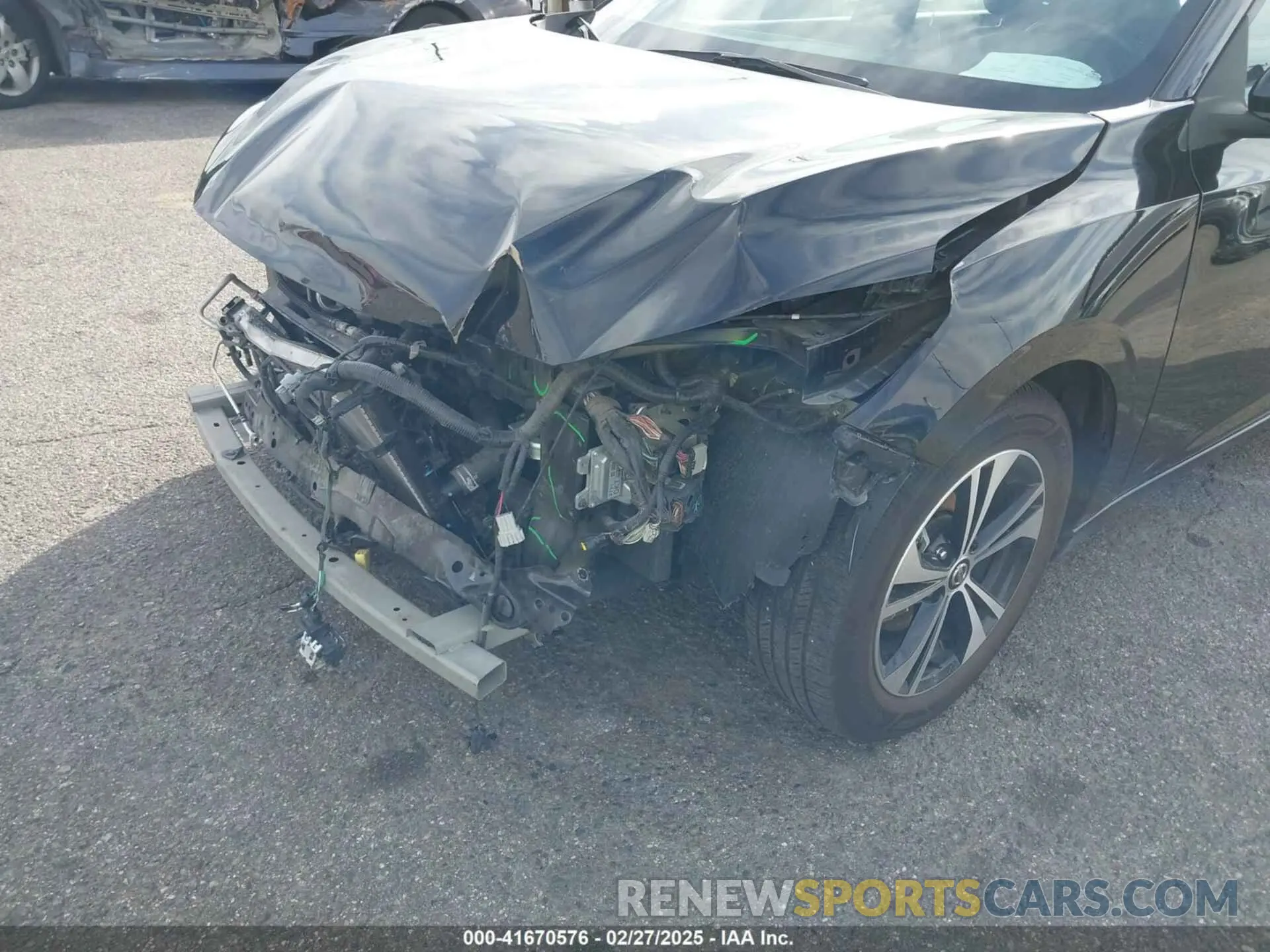 6 Photograph of a damaged car 3N1AB8CV1MY274102 NISSAN SENTRA 2021