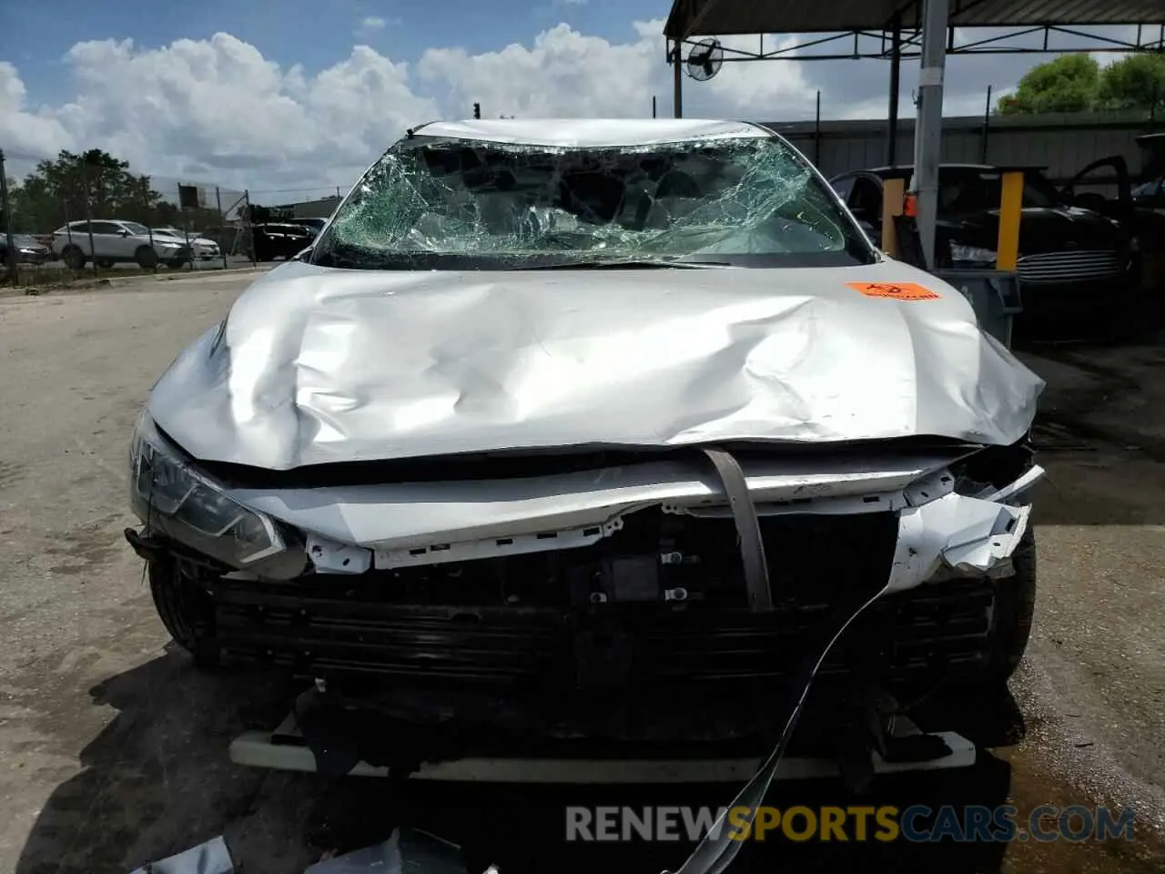 5 Photograph of a damaged car 3N1AB8CV1MY288484 NISSAN SENTRA 2021