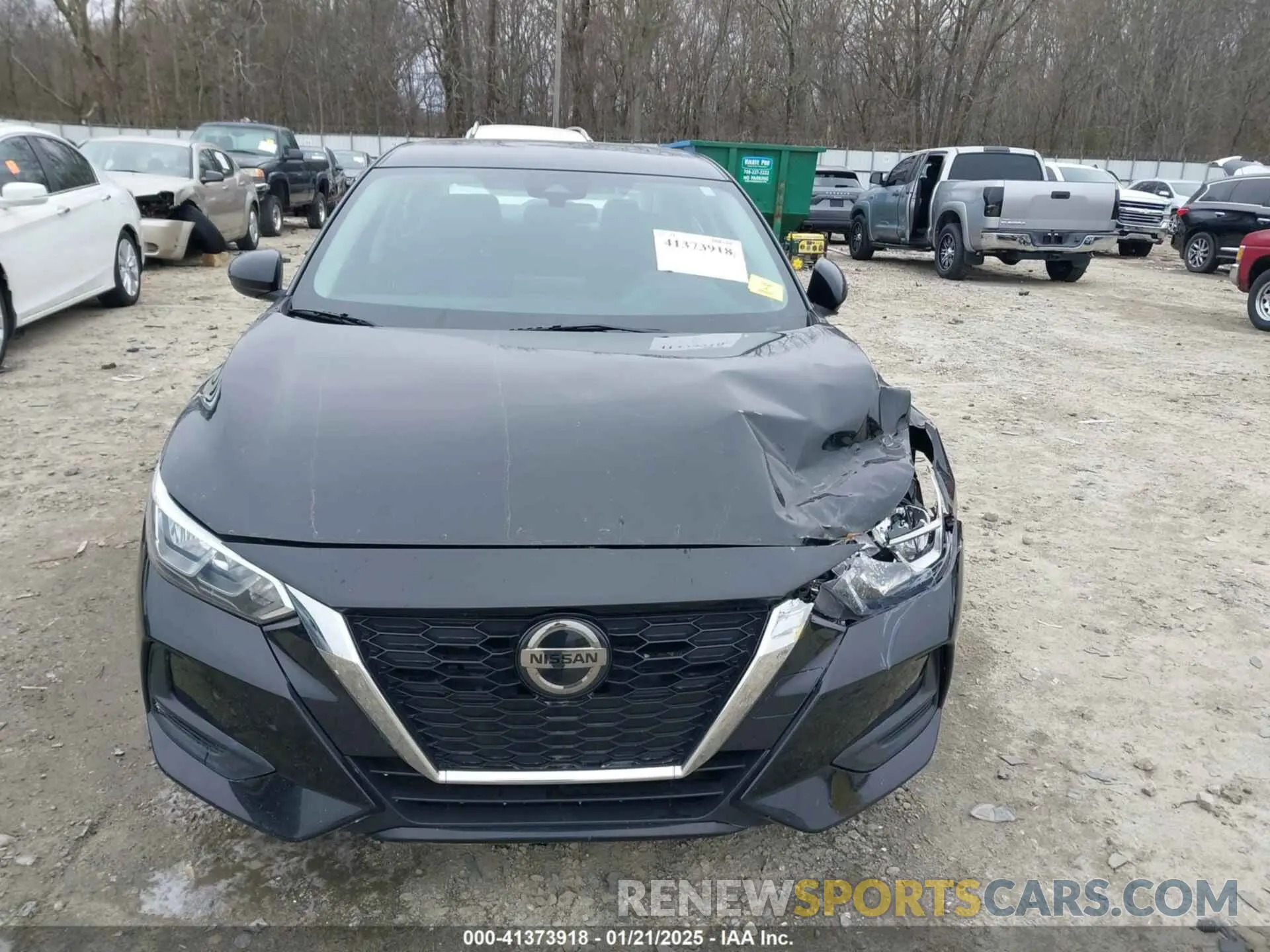 12 Photograph of a damaged car 3N1AB8CV1MY292566 NISSAN SENTRA 2021