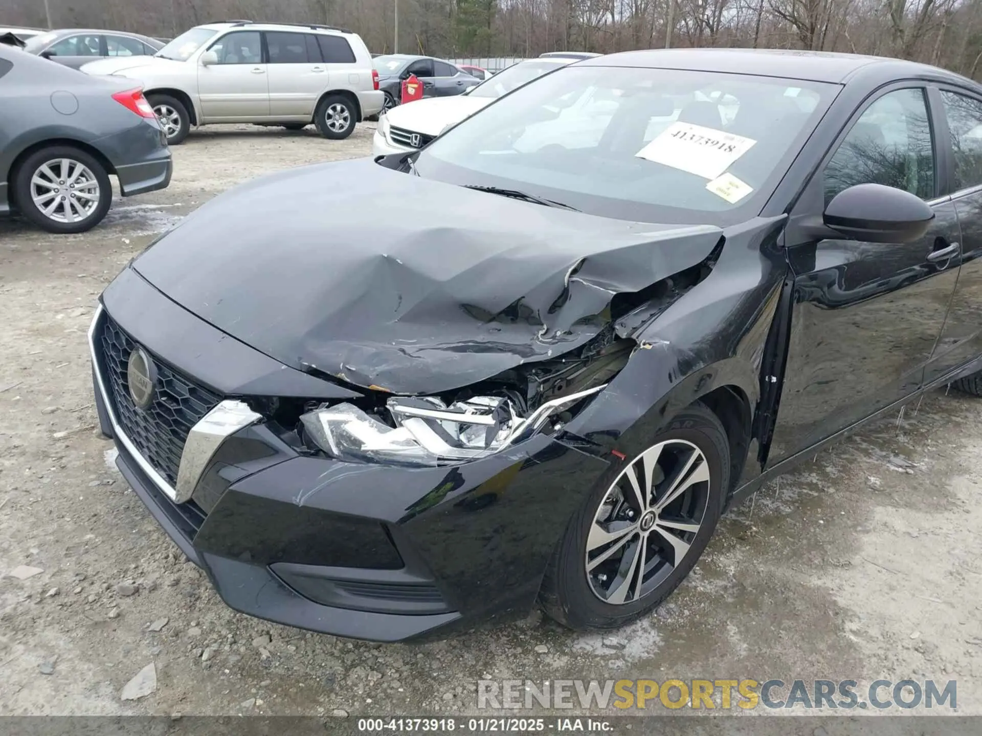 6 Photograph of a damaged car 3N1AB8CV1MY292566 NISSAN SENTRA 2021