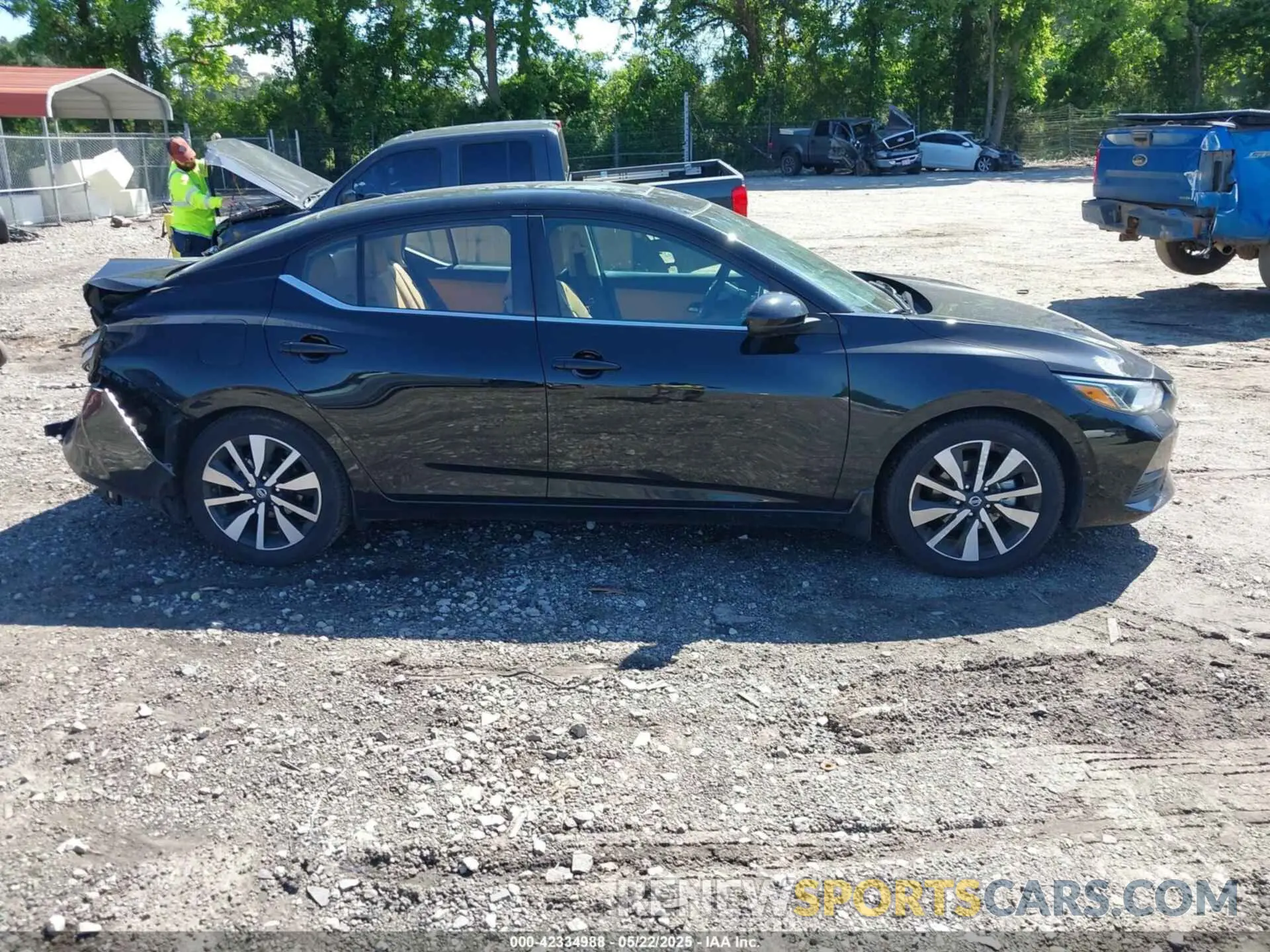 13 Photograph of a damaged car 3N1AB8CV1MY293619 NISSAN SENTRA 2021