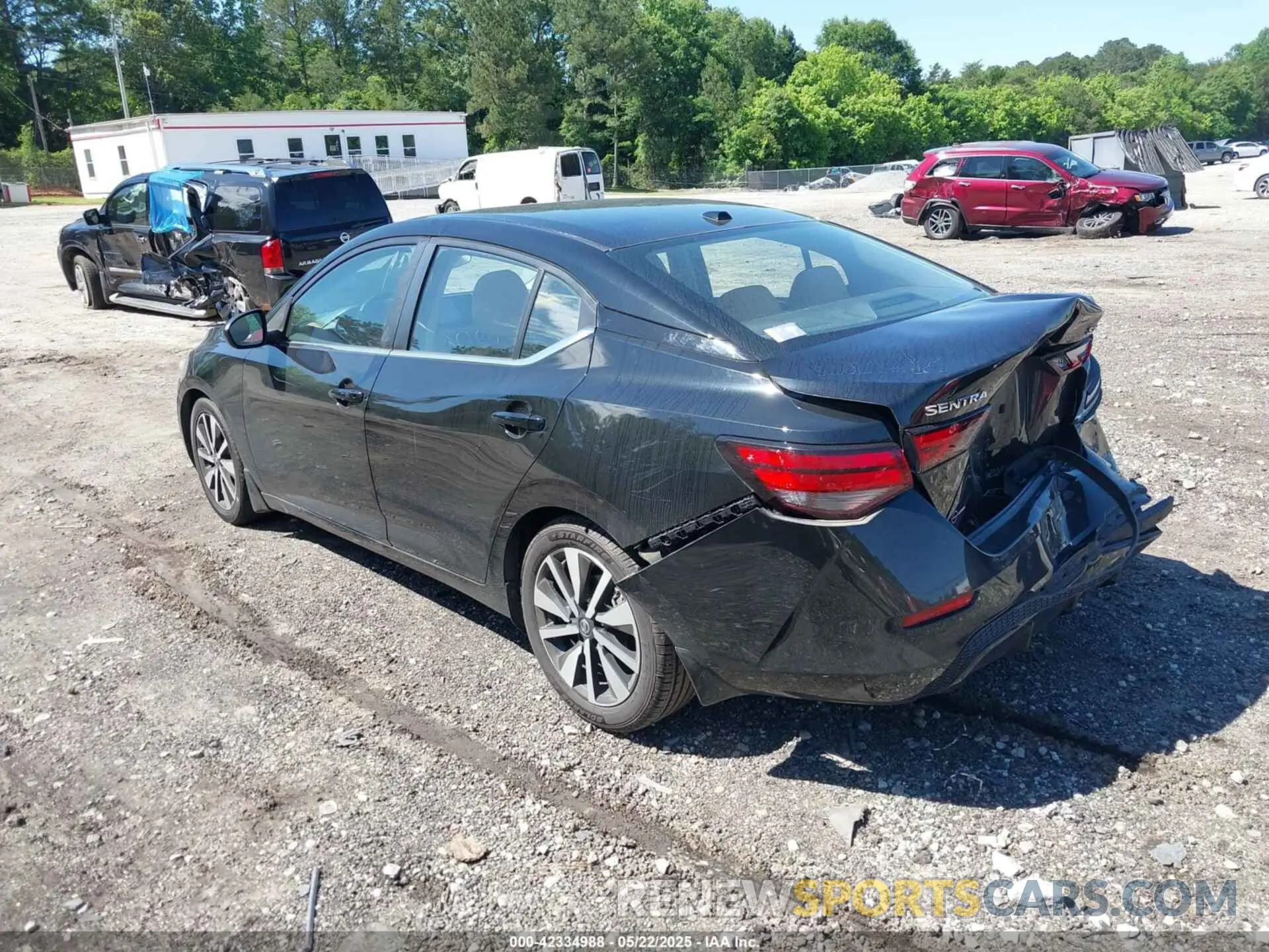 3 Photograph of a damaged car 3N1AB8CV1MY293619 NISSAN SENTRA 2021
