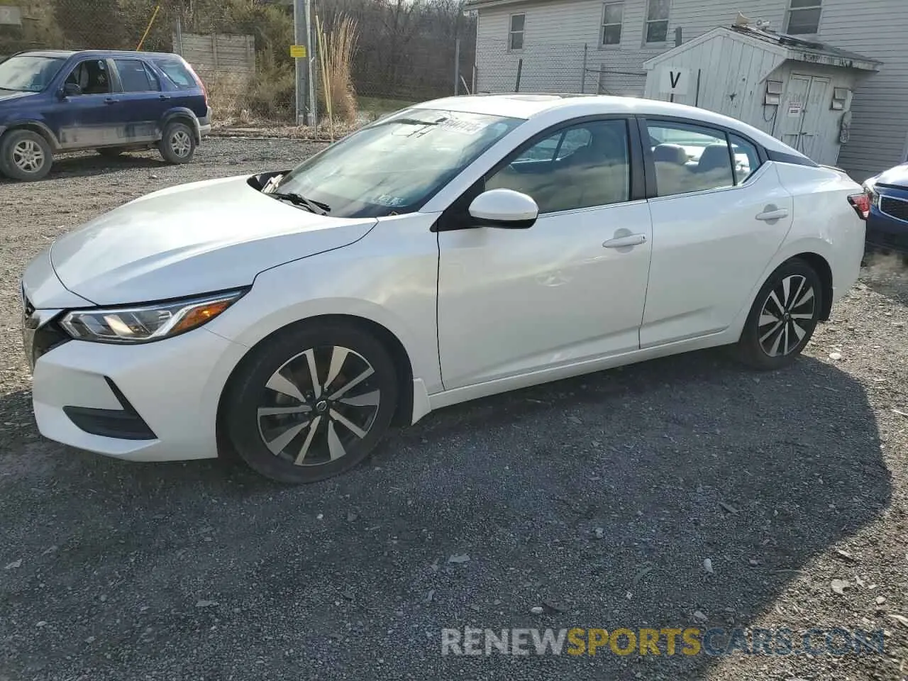 1 Photograph of a damaged car 3N1AB8CV1MY293958 NISSAN SENTRA 2021