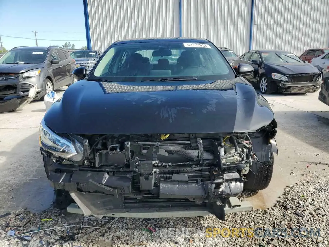 5 Photograph of a damaged car 3N1AB8CV1MY295869 NISSAN SENTRA 2021