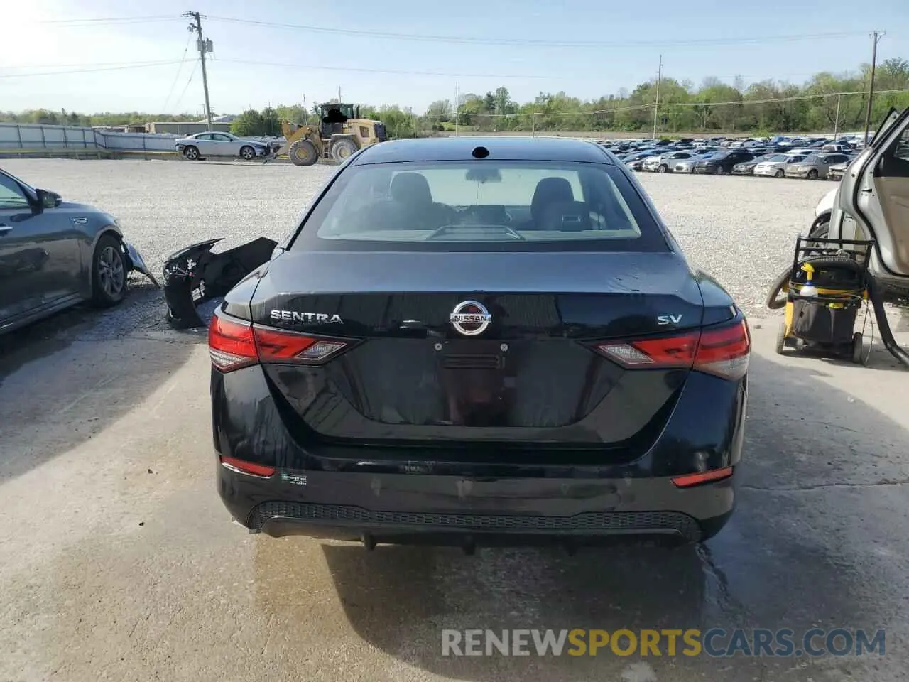 6 Photograph of a damaged car 3N1AB8CV1MY295869 NISSAN SENTRA 2021