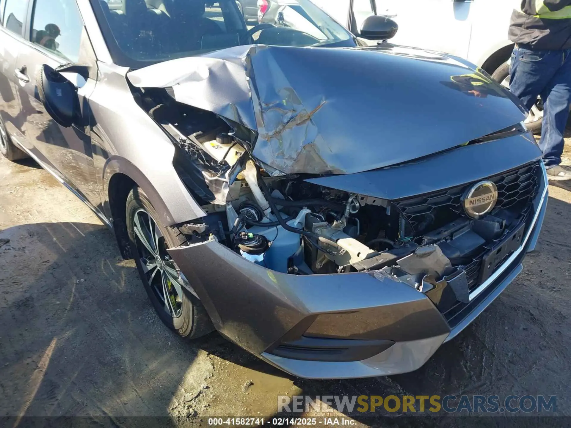 6 Photograph of a damaged car 3N1AB8CV1MY298058 NISSAN SENTRA 2021