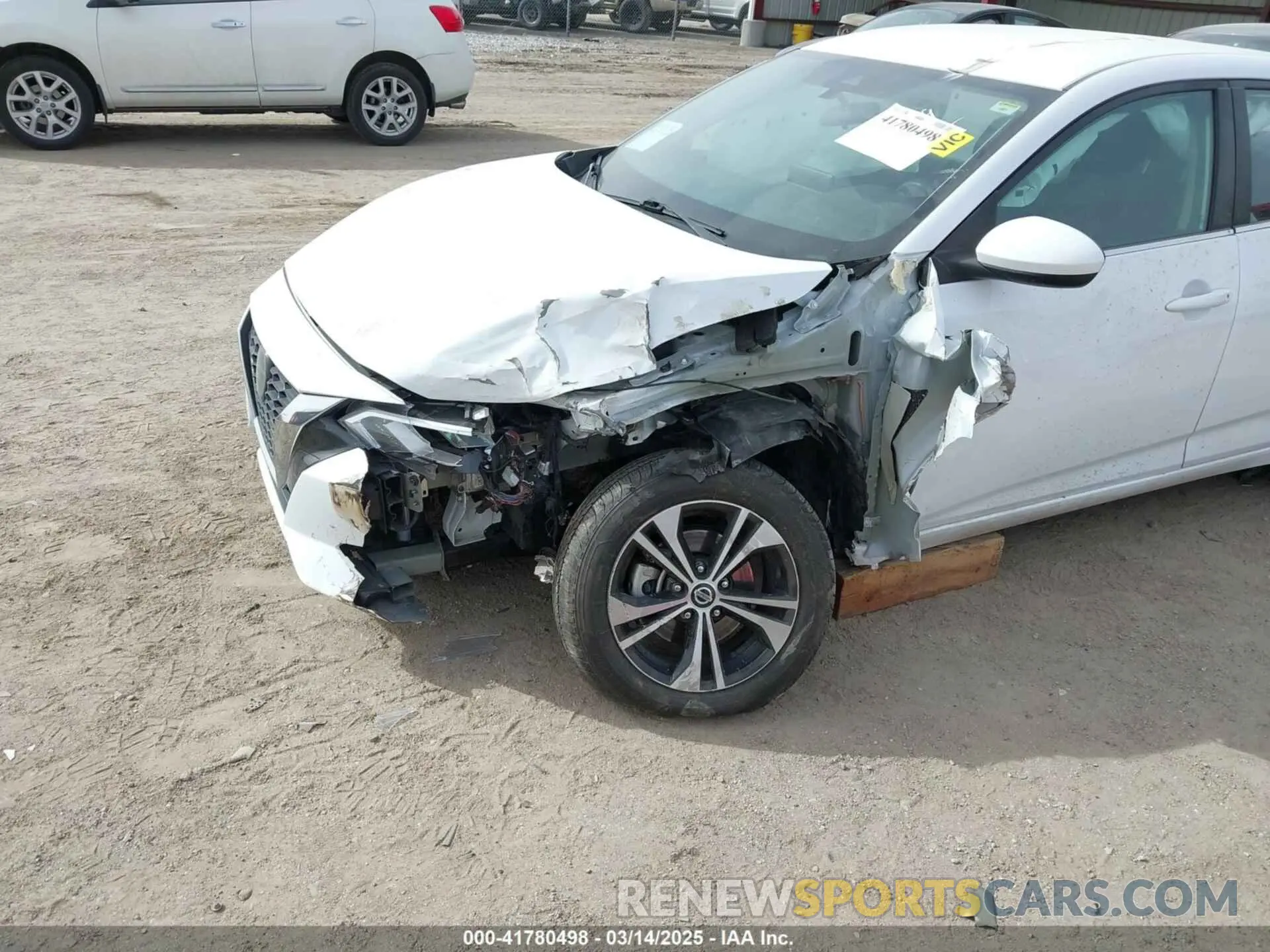 6 Photograph of a damaged car 3N1AB8CV1MY301024 NISSAN SENTRA 2021