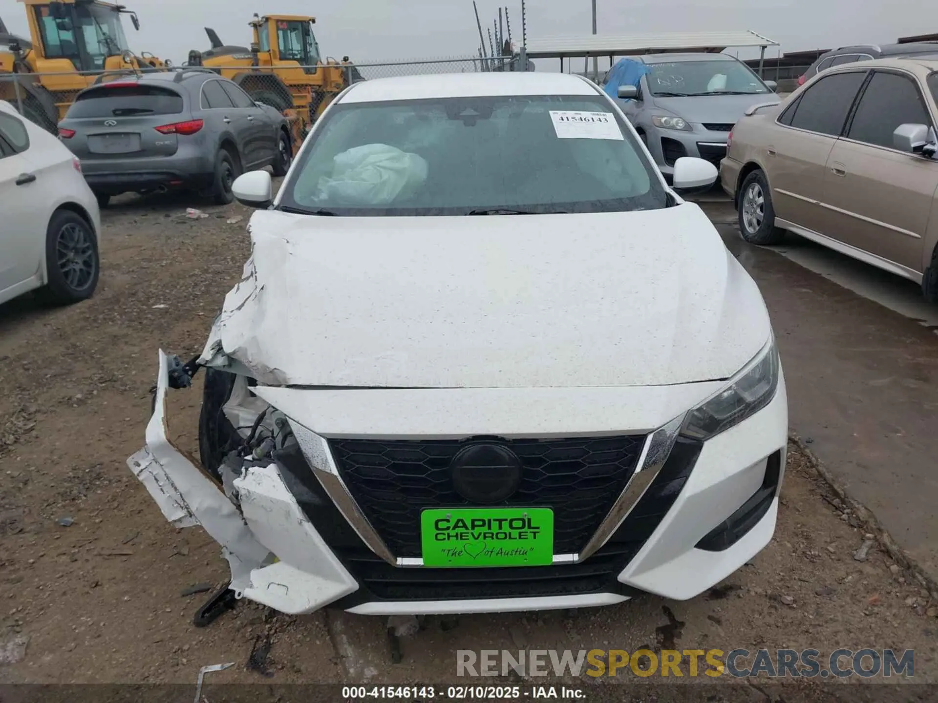 12 Photograph of a damaged car 3N1AB8CV1MY308054 NISSAN SENTRA 2021