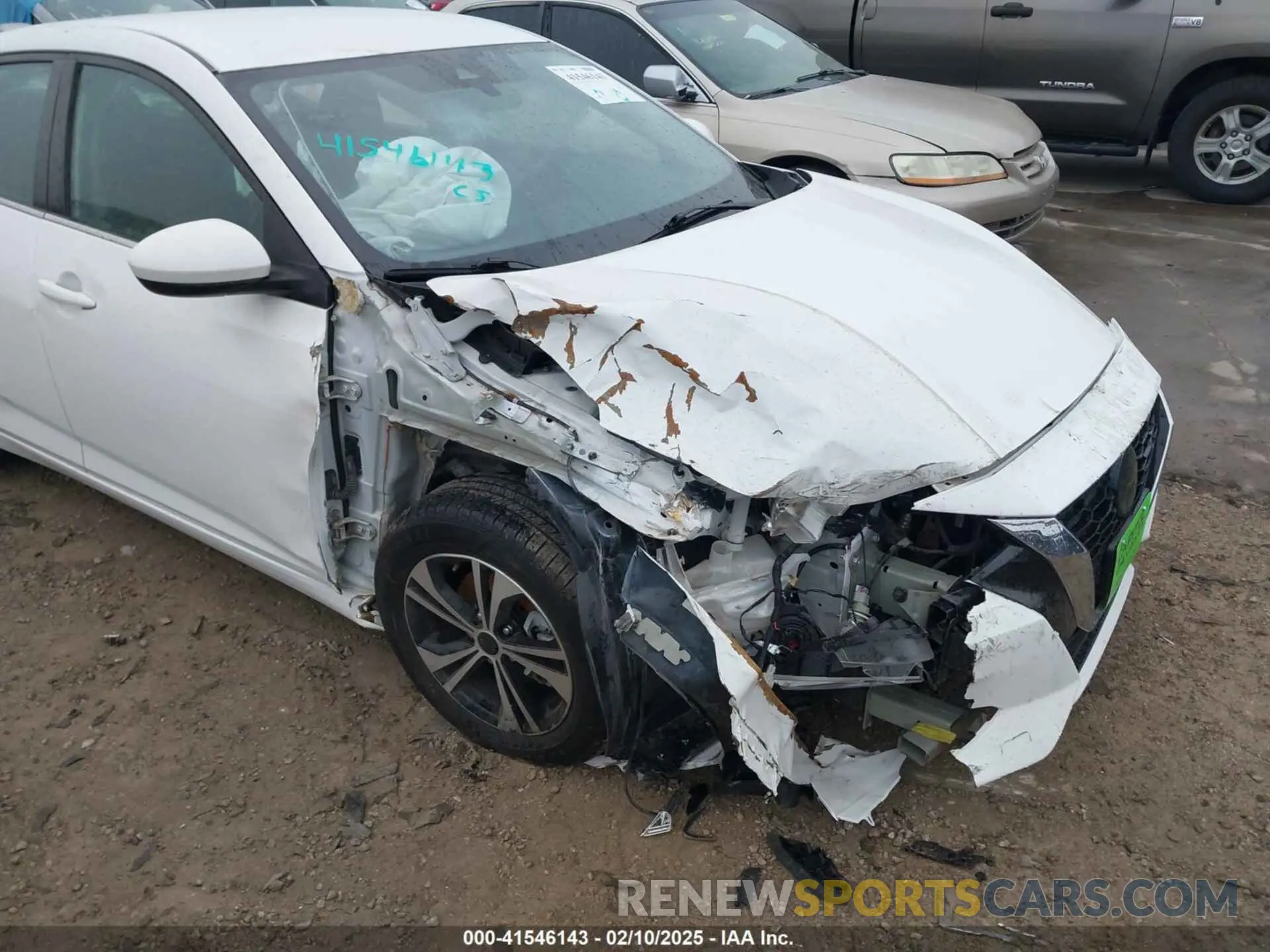 6 Photograph of a damaged car 3N1AB8CV1MY308054 NISSAN SENTRA 2021