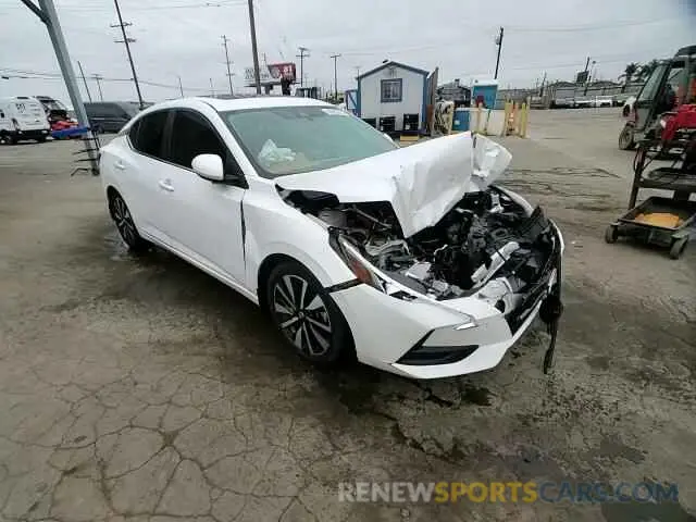 13 Photograph of a damaged car 3N1AB8CV1MY321824 NISSAN SENTRA 2021