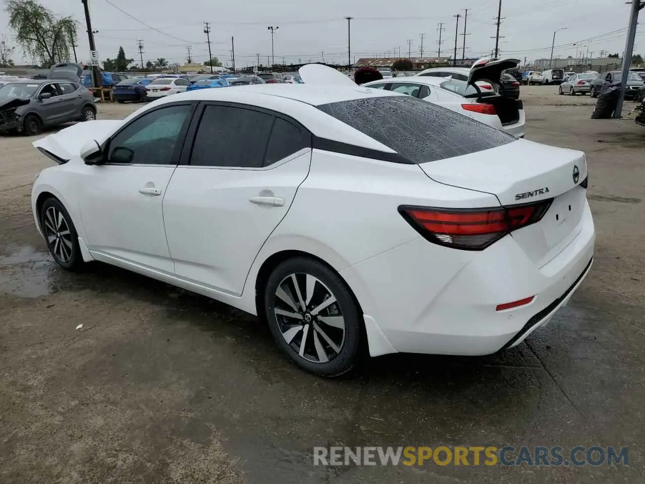 2 Photograph of a damaged car 3N1AB8CV1MY321824 NISSAN SENTRA 2021