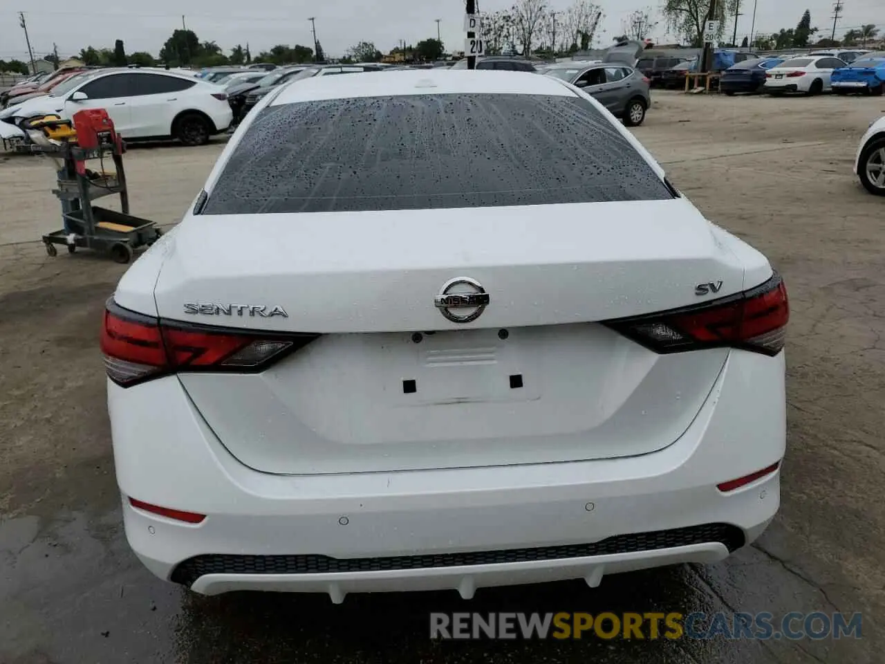 6 Photograph of a damaged car 3N1AB8CV1MY321824 NISSAN SENTRA 2021