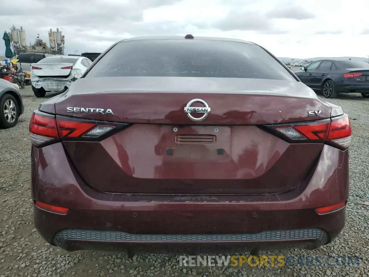 6 Photograph of a damaged car 3N1AB8CV2MY203846 NISSAN SENTRA 2021