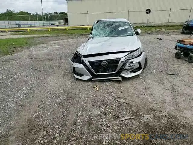 10 Photograph of a damaged car 3N1AB8CV2MY218024 NISSAN SENTRA 2021