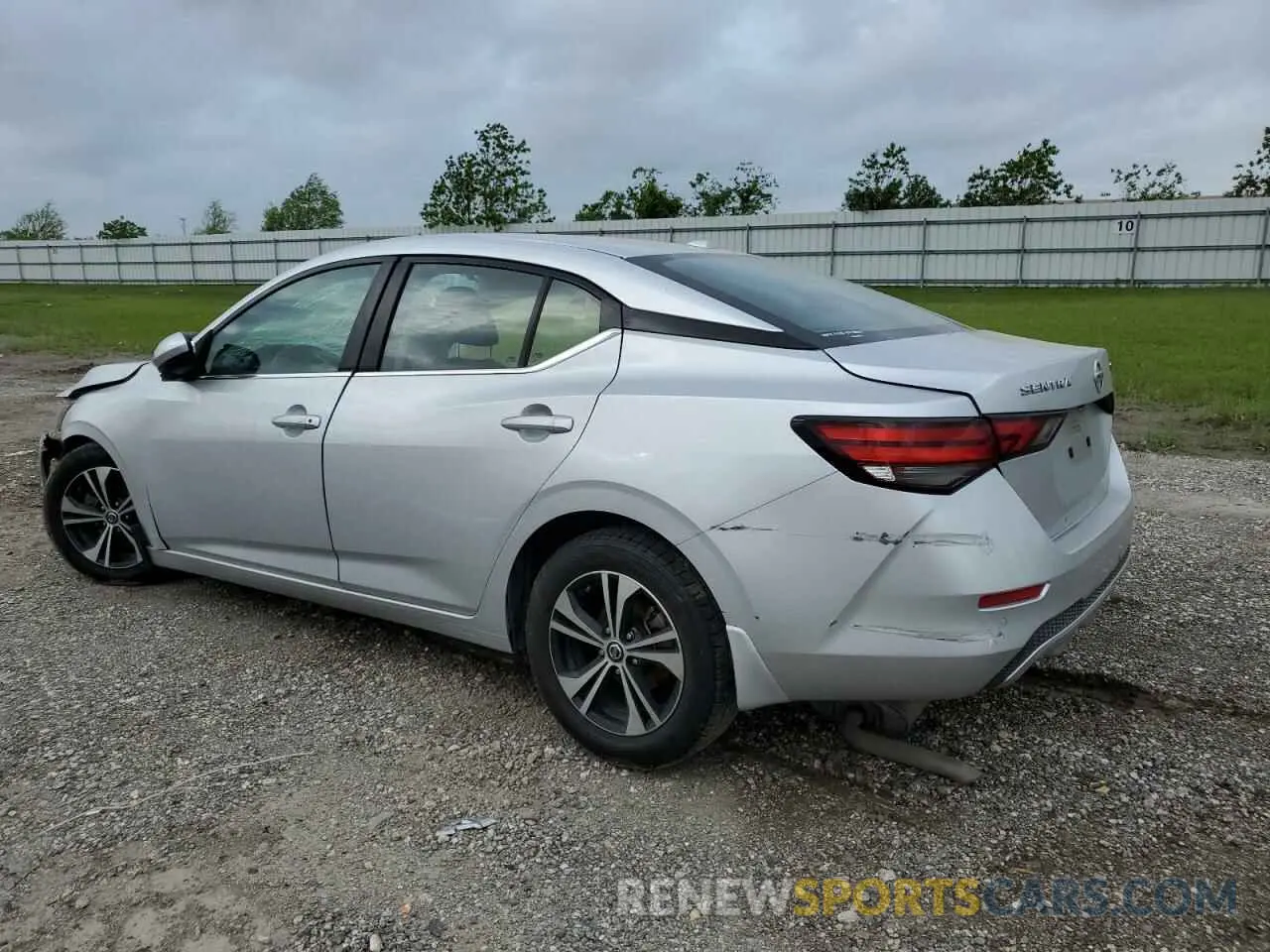 2 Photograph of a damaged car 3N1AB8CV2MY218024 NISSAN SENTRA 2021
