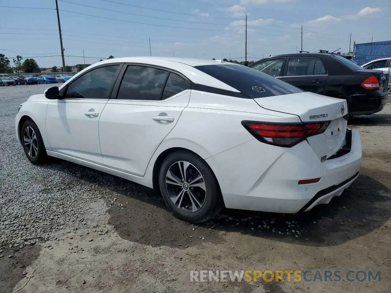 2 Photograph of a damaged car 3N1AB8CV2MY252450 NISSAN SENTRA 2021
