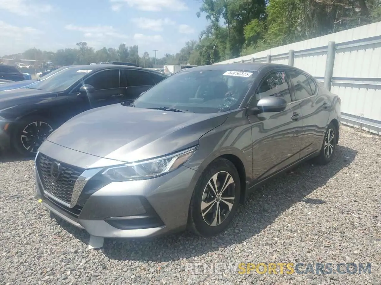 1 Photograph of a damaged car 3N1AB8CV2MY259267 NISSAN SENTRA 2021