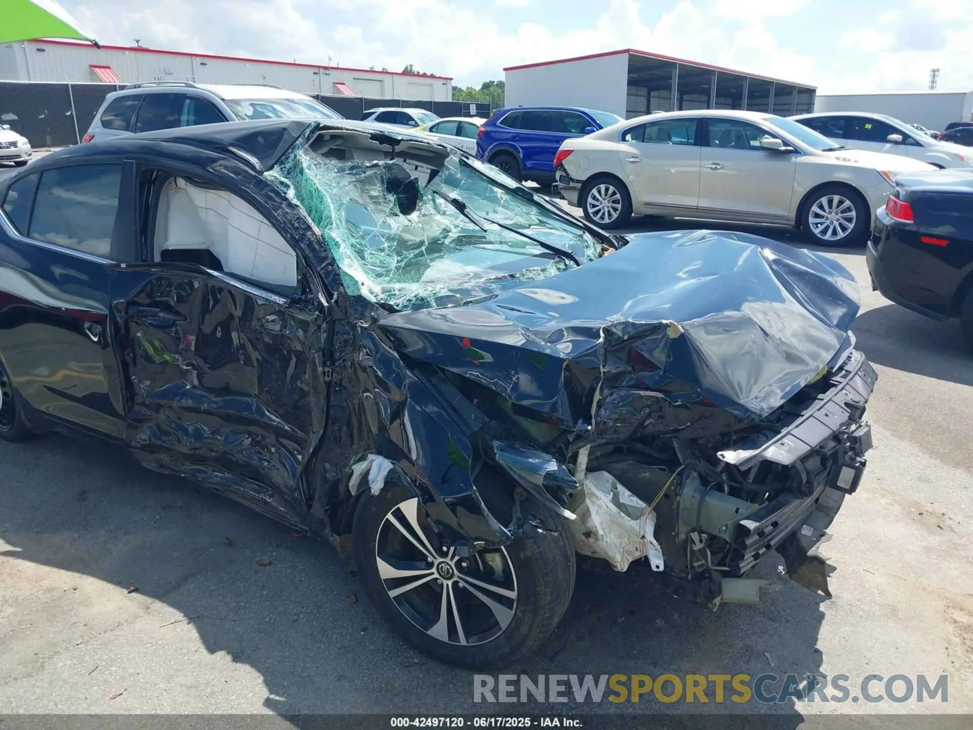 6 Photograph of a damaged car 3N1AB8CV2MY263786 NISSAN SENTRA 2021