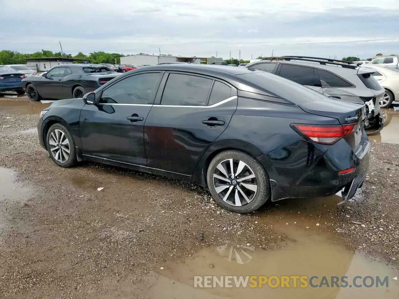 2 Photograph of a damaged car 3N1AB8CV2MY264131 NISSAN SENTRA 2021