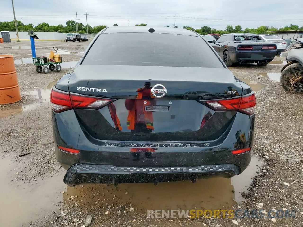 6 Photograph of a damaged car 3N1AB8CV2MY264131 NISSAN SENTRA 2021