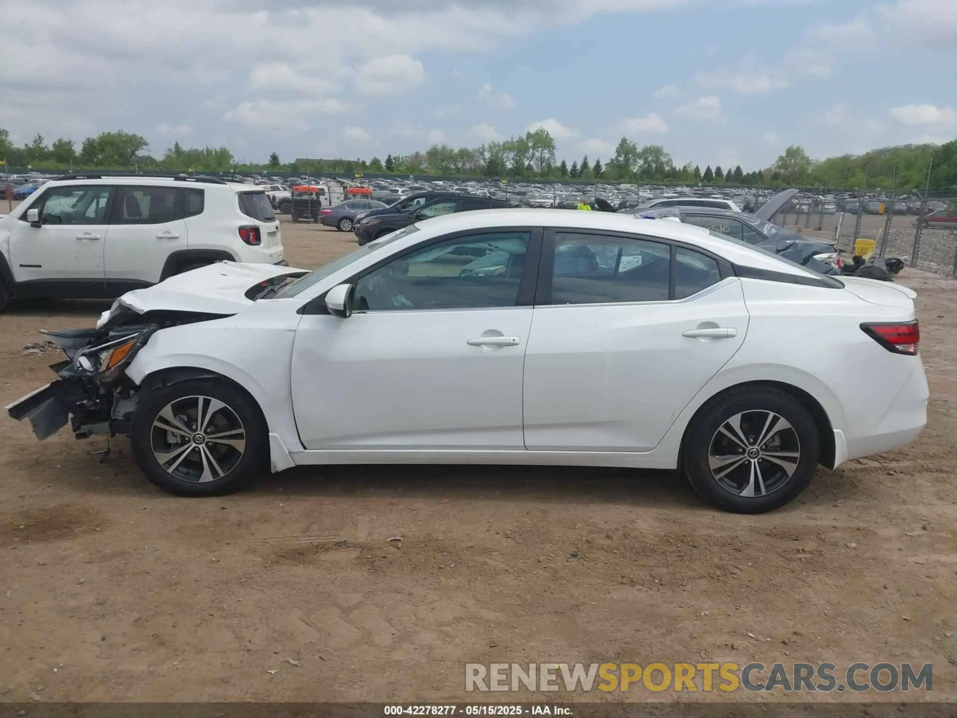 15 Photograph of a damaged car 3N1AB8CV2MY264419 NISSAN SENTRA 2021
