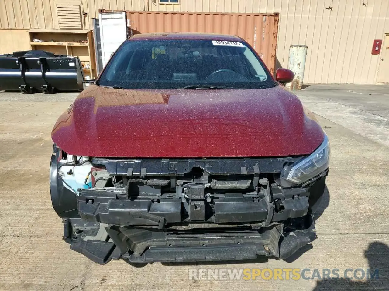 5 Photograph of a damaged car 3N1AB8CV2MY266106 NISSAN SENTRA 2021