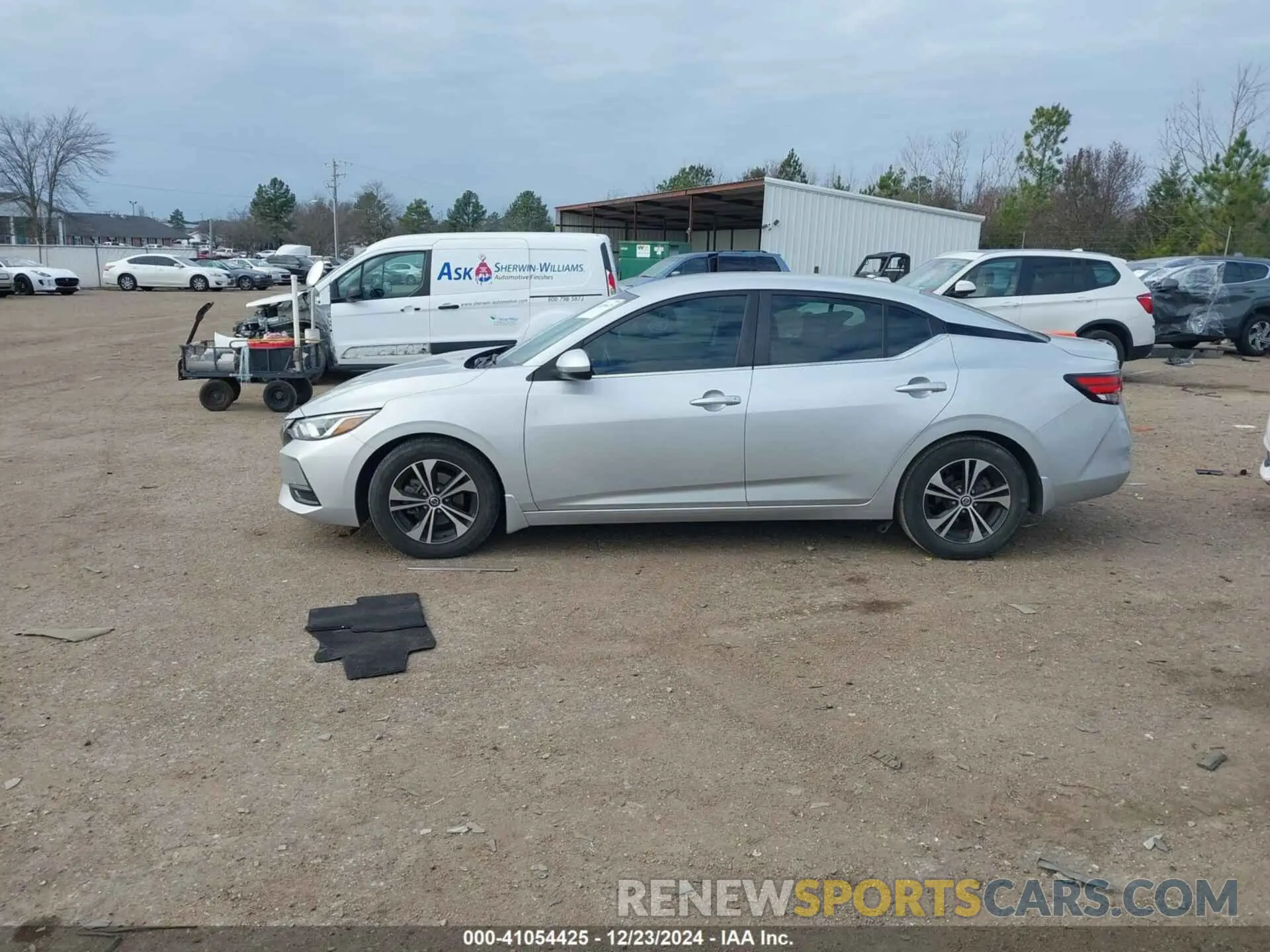 14 Photograph of a damaged car 3N1AB8CV2MY277655 NISSAN SENTRA 2021