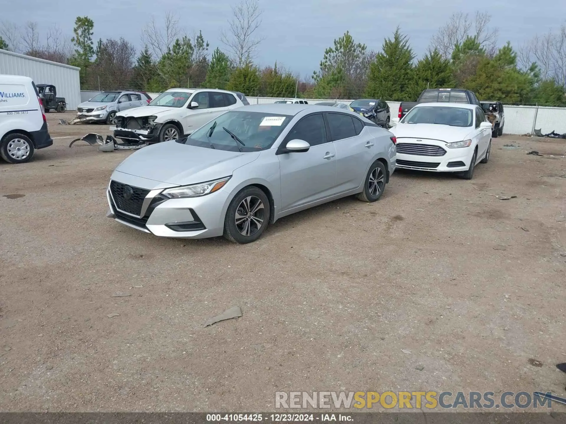 2 Photograph of a damaged car 3N1AB8CV2MY277655 NISSAN SENTRA 2021