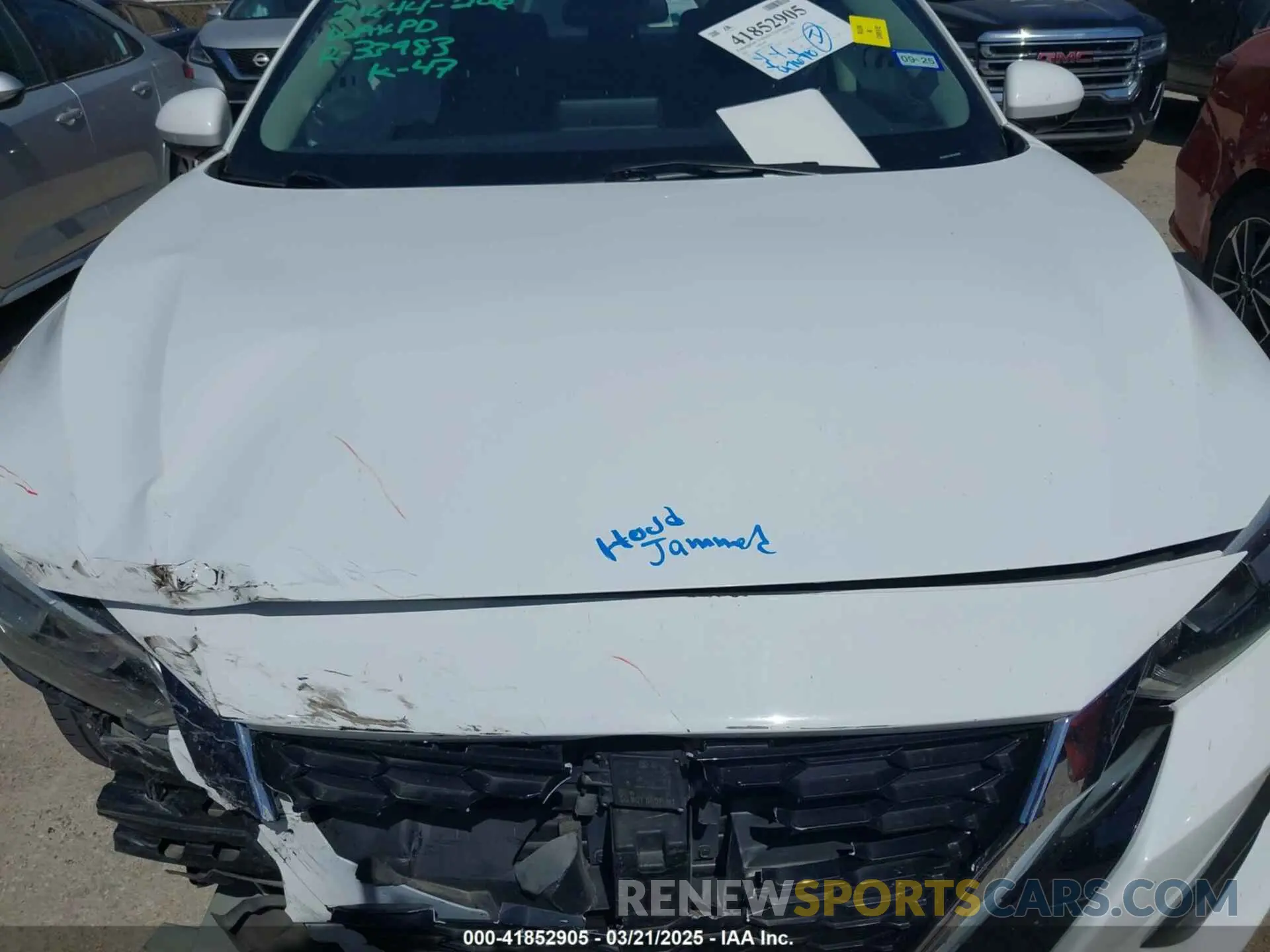 10 Photograph of a damaged car 3N1AB8CV2MY280684 NISSAN SENTRA 2021