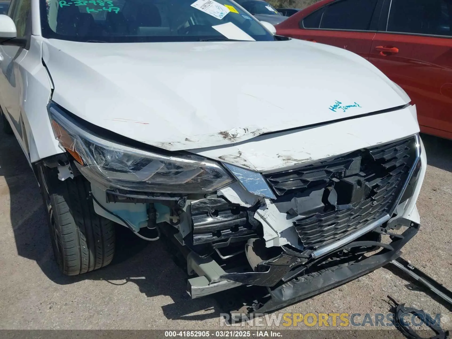 6 Photograph of a damaged car 3N1AB8CV2MY280684 NISSAN SENTRA 2021