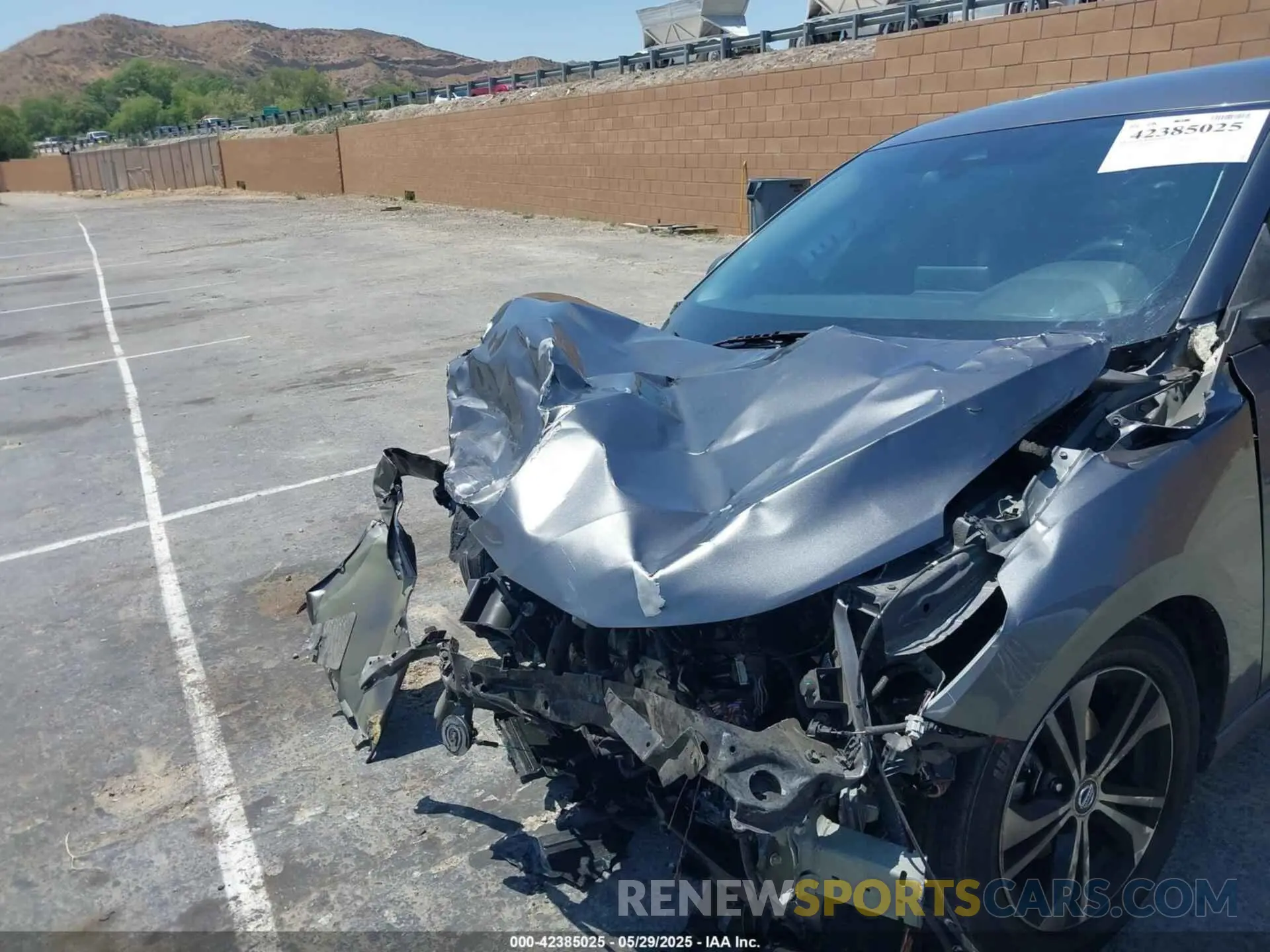 6 Photograph of a damaged car 3N1AB8CV2MY283522 NISSAN SENTRA 2021