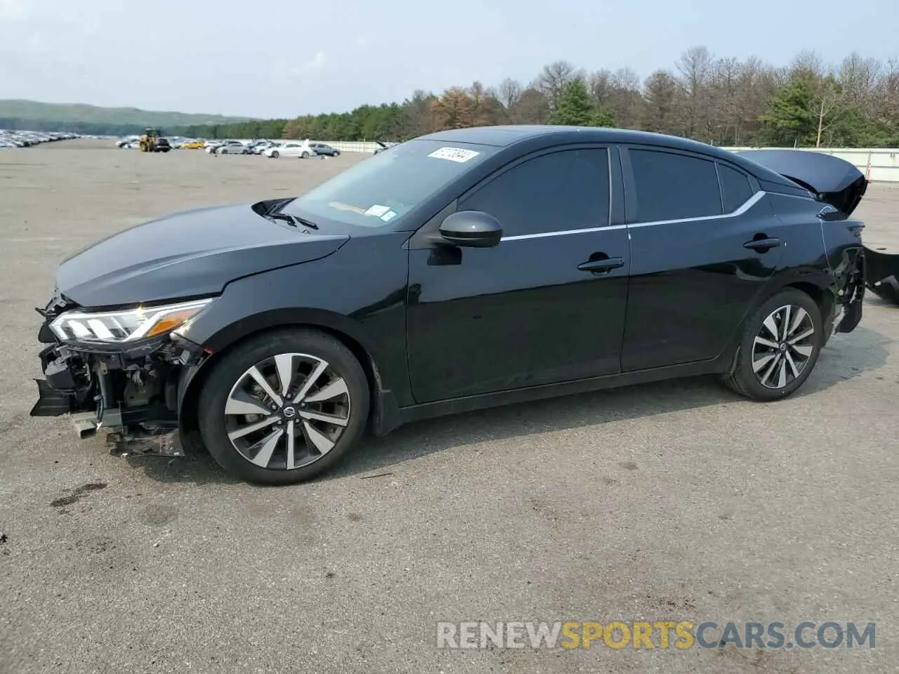 1 Photograph of a damaged car 3N1AB8CV2MY284962 NISSAN SENTRA 2021