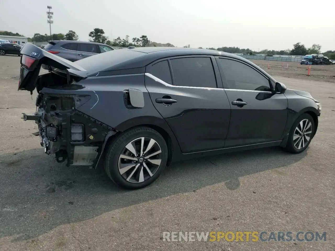 3 Photograph of a damaged car 3N1AB8CV2MY284962 NISSAN SENTRA 2021