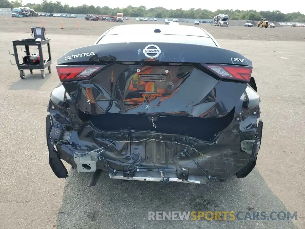 6 Photograph of a damaged car 3N1AB8CV2MY284962 NISSAN SENTRA 2021
