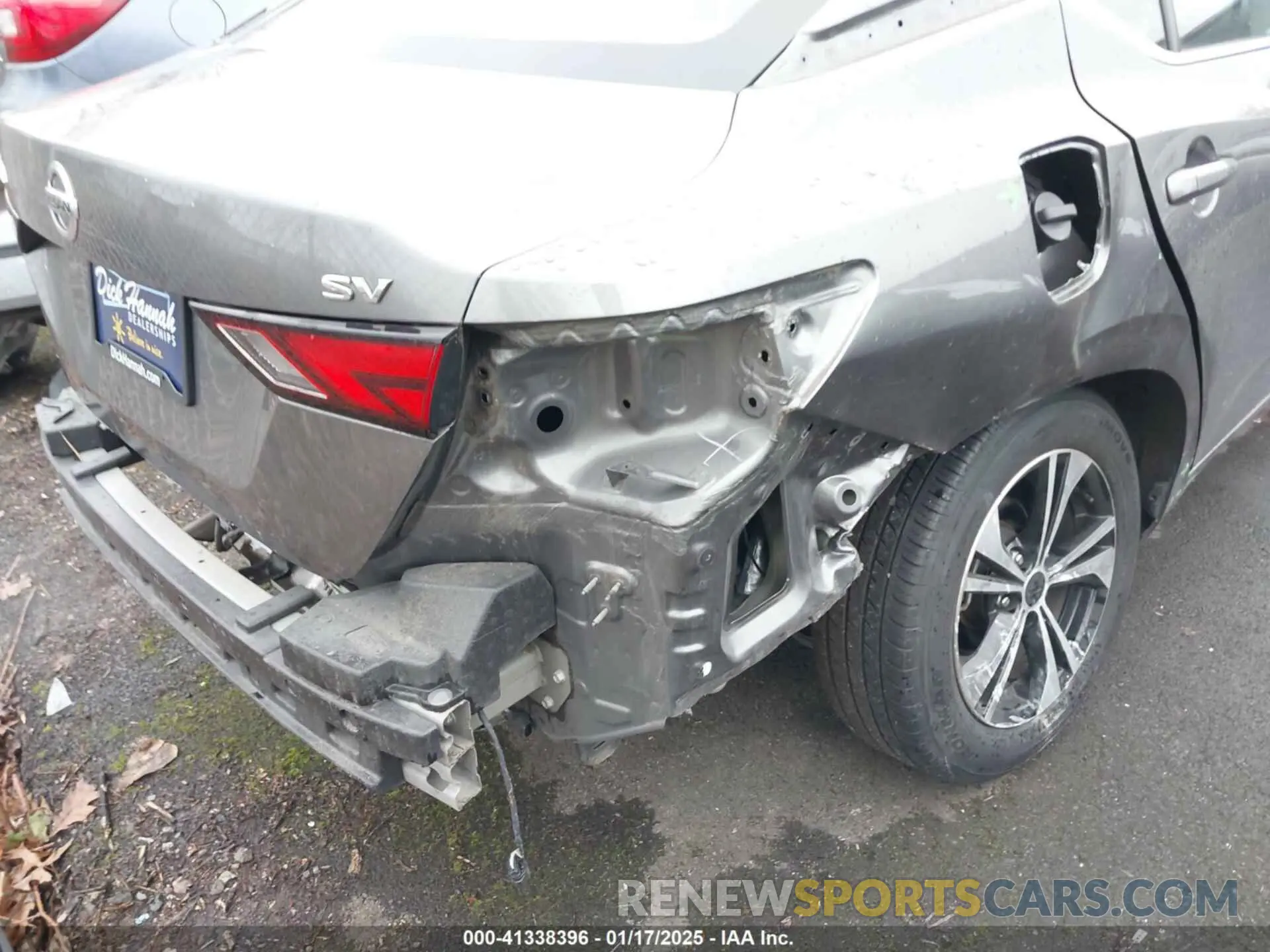 19 Photograph of a damaged car 3N1AB8CV2MY294665 NISSAN SENTRA 2021