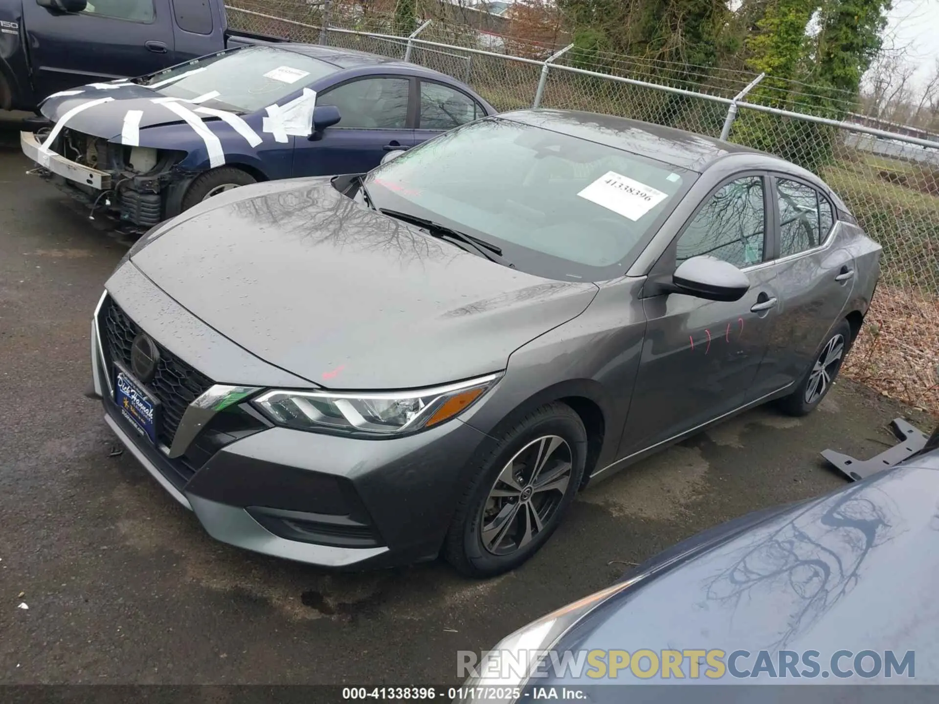 2 Photograph of a damaged car 3N1AB8CV2MY294665 NISSAN SENTRA 2021