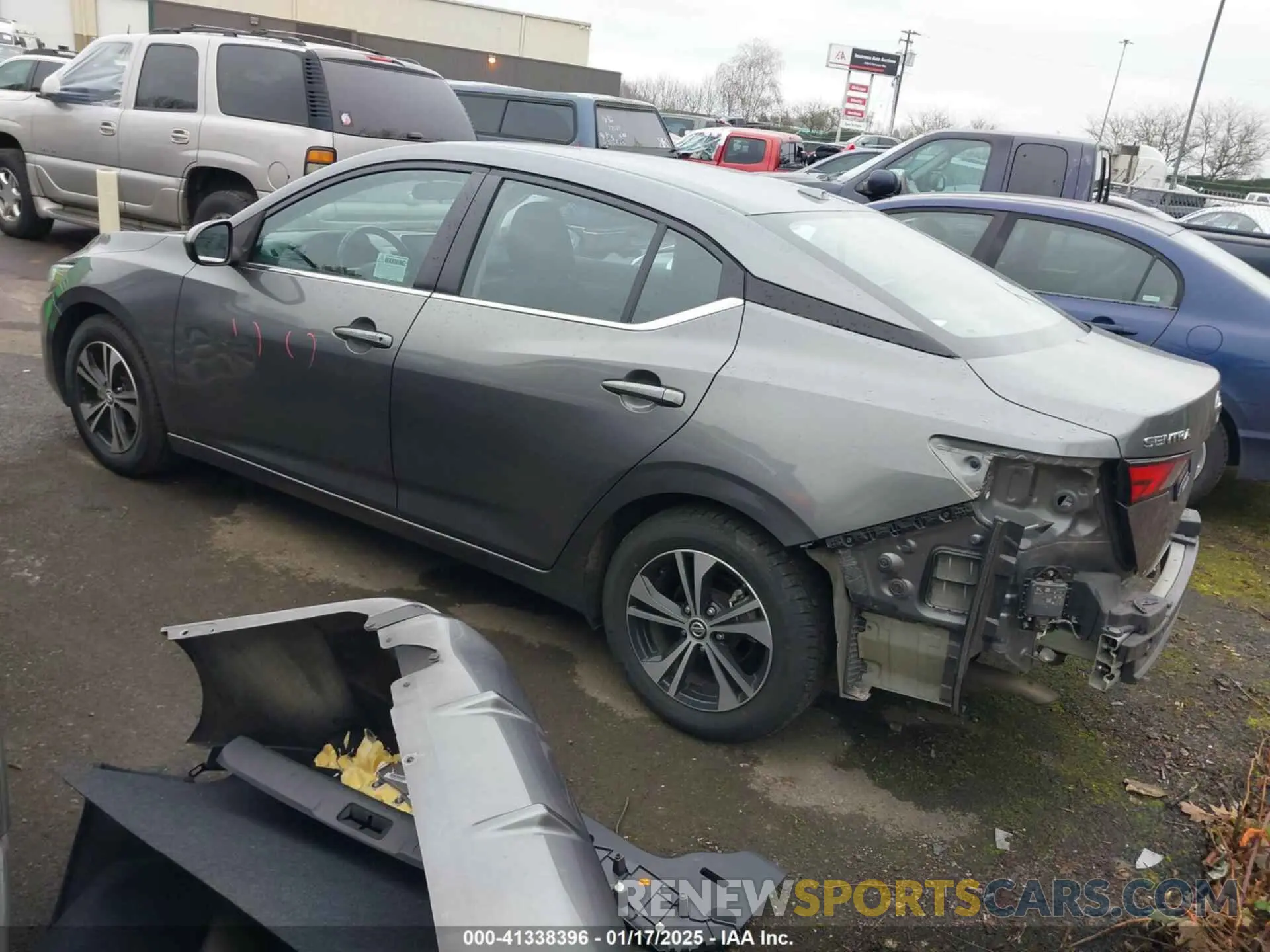 3 Photograph of a damaged car 3N1AB8CV2MY294665 NISSAN SENTRA 2021