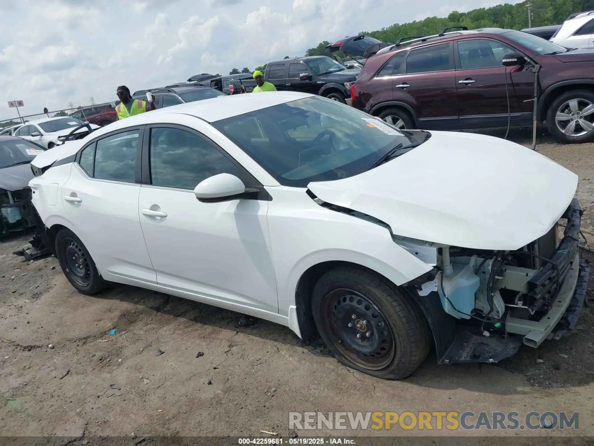 13 Photograph of a damaged car 3N1AB8CV2MY301677 NISSAN SENTRA 2021