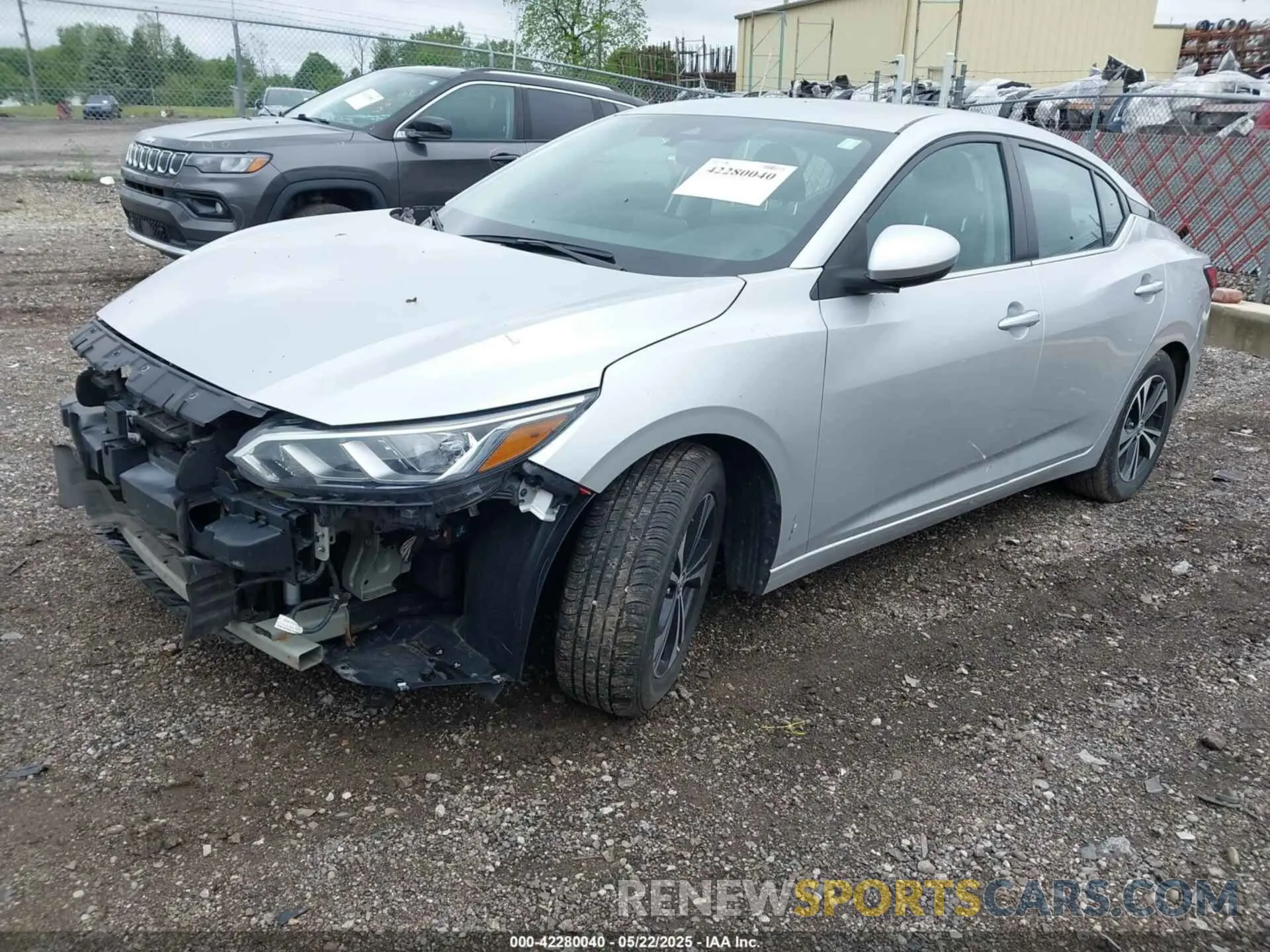 2 Photograph of a damaged car 3N1AB8CV2MY304689 NISSAN SENTRA 2021