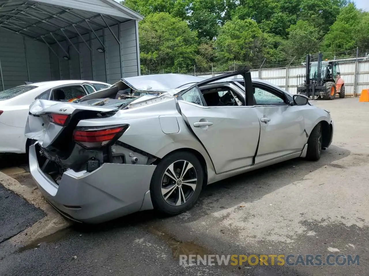 3 Photograph of a damaged car 3N1AB8CV2MY310699 NISSAN SENTRA 2021